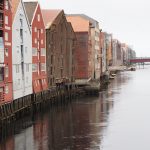 Die Speicherstadt in Trondheim